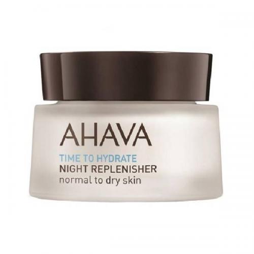 Ахава Ночной восстанавливающий крем для нормальной и сухой кожи Night Replenisher, 50 мл (Ahava, Time to hydrate), фото-2