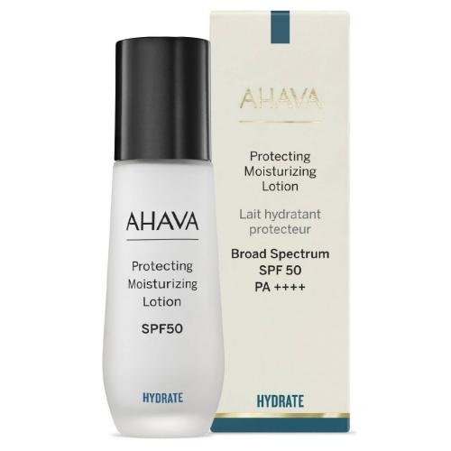 Ахава Увлажняющий лосьон для лица Protecting Moisturizing Lotion SPF50, 50 мл (Ahava, Time to hydrate)