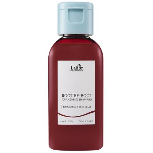 ЛаДор Шампунь для сухих и тонких волос Awakening Shampoo &quot;Красный женьшень и пивные дрожжи&quot;, 50 мл (La'Dor, Root Re-Boot)