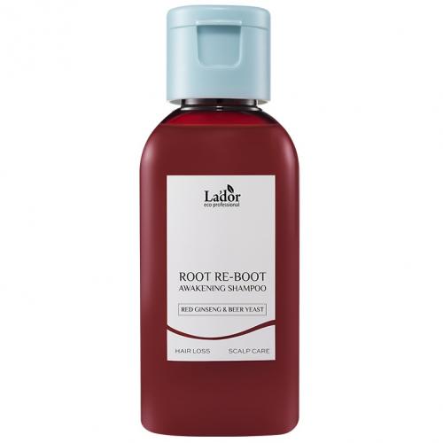 ЛаДор Шампунь для сухих и тонких волос Awakening Shampoo &quot;Красный женьшень и пивные дрожжи&quot;, 50 мл (La'Dor, Root Re-Boot), фото-2