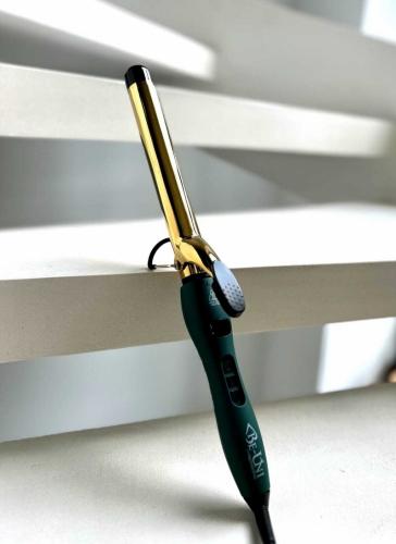 Би-Юни Плойка для завивки волос с золотым зеркальным титановым покрытием Лонг, 25 мм (Be-Uni, Titan Gold Collection), фото-4