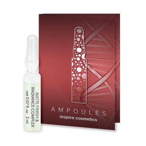Инспира Косметикс Активный комплекс с матирующим действием Matte Finish &amp; Radiance, 1 ампула х 2 мл (Inspira Cosmetics, Ampoules)