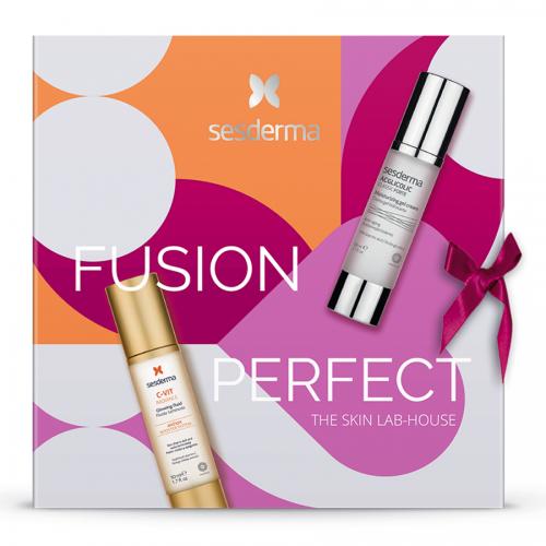 Сесдерма Подарочный набор Fusion Perfect (крем увлажняющий 50 мл + флюид 50 мл) (Sesderma, Acglicolic)