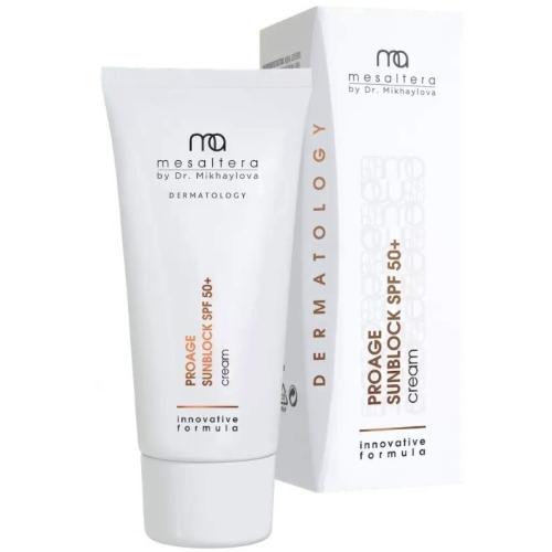 Мезальтера Солнцезащитный омолаживающий крем Proage Sunblock SPF50, 50 мл (Mesaltera by DR. Mikhaylova, Уход для всех типов кожи)