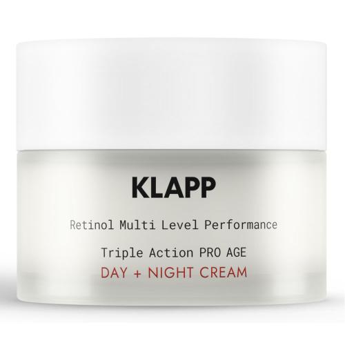 Клапп Крем &quot;День + ночь&quot; Triple Action Pro Age Day + Night, 50 мл (Klapp, Multi Level Performance, Retinol)