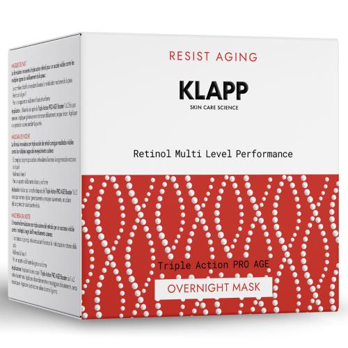 Клапп Ночная маска Pro Age Triple Action, 50 мл (Klapp, Multi Level Performance, Retinol), фото-2
