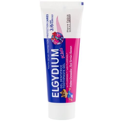 Эльгидиум Зубная паста-гель с ароматом красных ягод для детей от 3 до 6 лет, 50 мл (Elgydium, ), фото-2