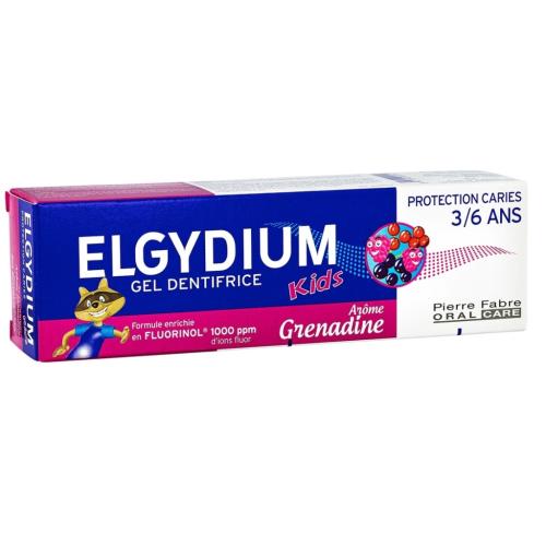 Эльгидиум Зубная паста-гель с ароматом красных ягод для детей от 3 до 6 лет, 50 мл (Elgydium, )