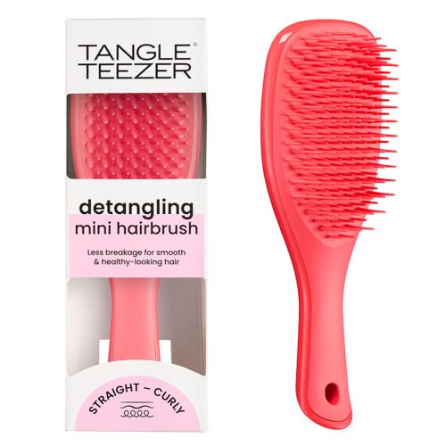 Тангл Тизер Расческа для прямых и волнистых волос Mini Pink Punch (Tangle Teezer, The Ultimate Detangler)