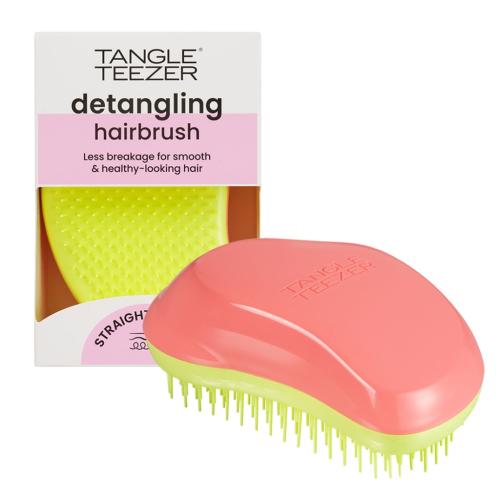 Тангл Тизер Расческа для прямых и волнистых волос Ориджинал Salmon Pink &amp; Hyper Yellow (Tangle Teezer, Tangle Teezer The Original)