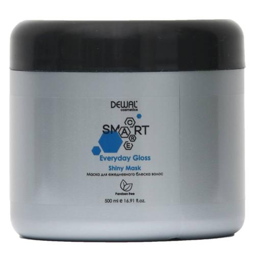 Деваль Косметикс Маска для блеска волос Everyday Gloss Shiny Mask, 500 мл (Dewal Cosmetics, Smart)