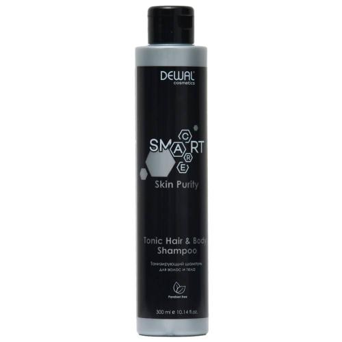 Деваль Косметикс Тонизирующий шампунь для волос и тела Skin Purity Tonic Shampoo Hair &amp; Body, 300 мл (Dewal Cosmetics, Smart)