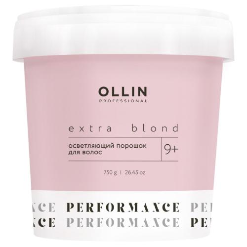 Оллин Осветляющий порошок для волос Extra Blond 9+, 750 г (Ollin Professional, Окрашивание волос, Ollin Performance)