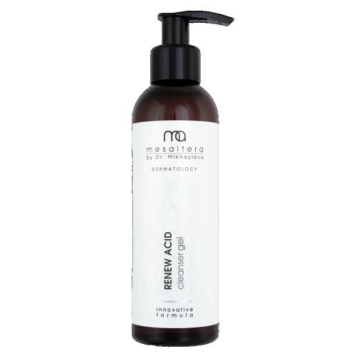 Мезальтера Мультикислотный гель для глубокого очищения кожи Renew Acid Cleanser, 200 мл (Mesaltera by DR. Mikhaylova, Уход для всех типов кожи)