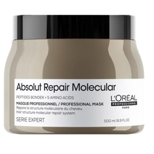 Лореаль Профессионель Молекулярная маска для волос, 500 мл (L'Oreal Professionnel, Уход за волосами, Absolut Repair Molecular)