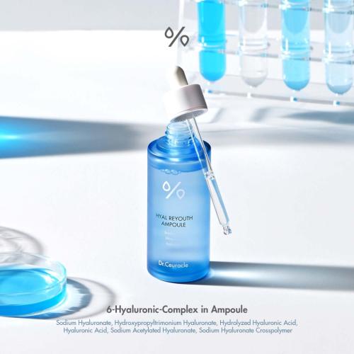 Доктор Сьюрикл Ампула с гиалуроновой кислотой Hyal Reyouth, 50 мл (Dr. Ceuracle, Hyal reyouth), фото-2