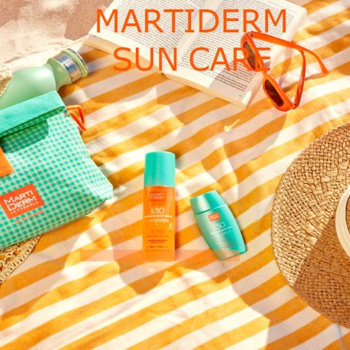 Мартидерм Солнцезащитный флюид для лица Bronze SPF30, 50 мл (Martiderm, Sun Care), фото-2