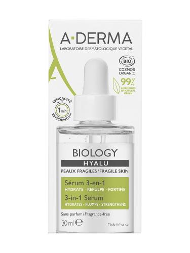 Адерма Сыворотка Hyalu 3в1 для хрупкой кожи, 30 мл (A-Derma, Biology), фото-9