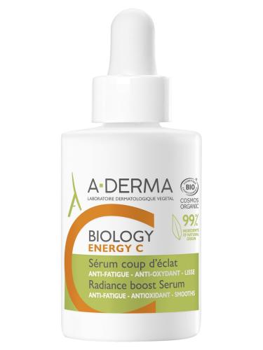 Адерма Сыворотка Energy С, придающая сияние хрупкой коже, 30 мл (A-Derma, Biology)