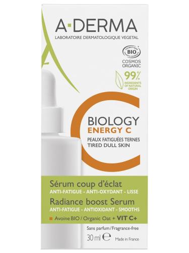 Адерма Сыворотка Energy С, придающая сияние хрупкой коже, 30 мл (A-Derma, Biology), фото-10