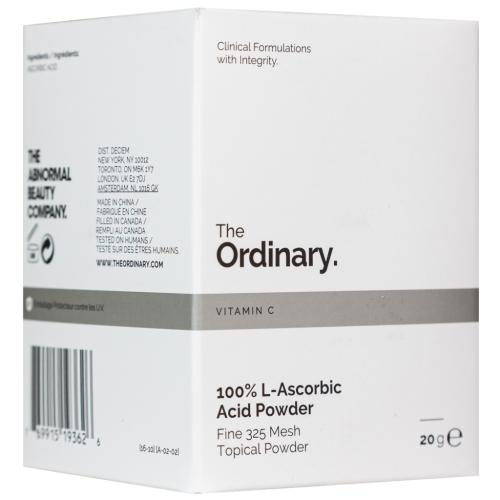 Ординари Порошкообразный витамин С 100% L-Ascorbic Acid Powder, 20 г (The Ordinary, ), фото-2