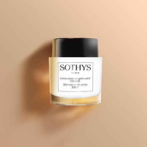 Сотис Париж Омолаживающий крем для лица после загара, 50 мл (Sothys Paris, Sun Care), фото-2