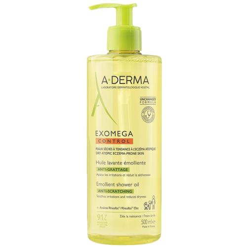 Адерма Смягчающее масло для душа, 500 мл (A-Derma, Exomega Control)
