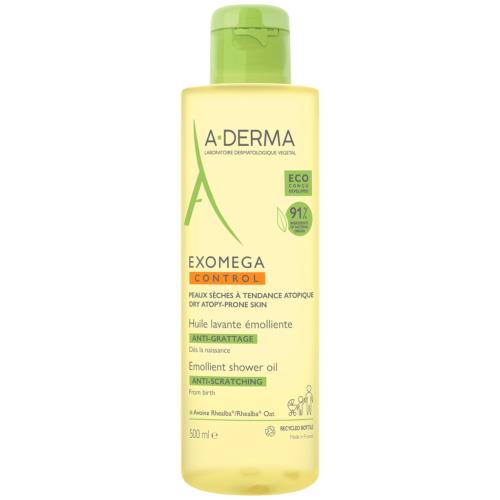 Адерма Смягчающее масло для душа, 500 мл (A-Derma, Exomega Control), фото-11