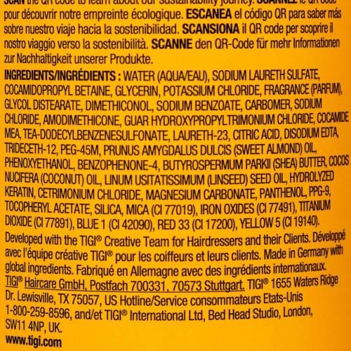 ТиДжи Шампунь для окрашенных волос Colour Goddess, 970 мл (TiGi, Bed Head), фото-4