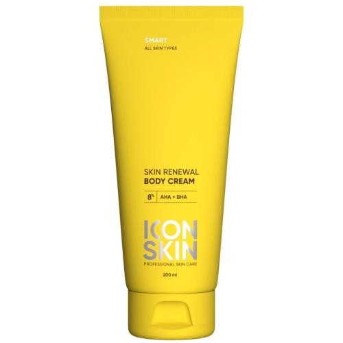 Айкон Скин Обновляющий крем для тела с кислотами Skin Renewal, 200 мл (Icon Skin, Smart)