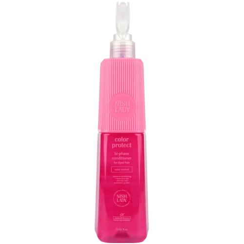 Нишледи Двухфазный кондиционер для защиты цвета, 386 мл (Nishlady, Color Protect)