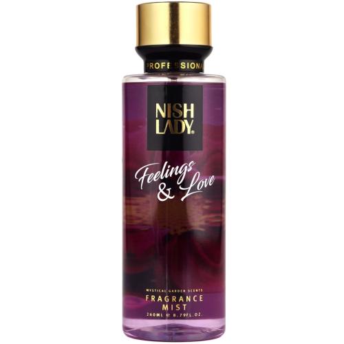 Нишледи Парфюмированный спрей для тела Feelings &amp; Love, 260 мл (Nishlady, Body Mist)