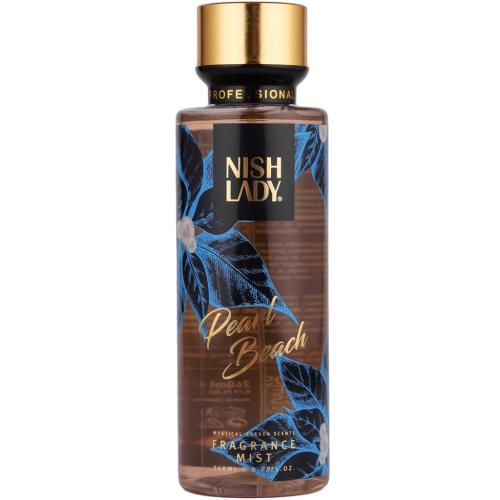 Нишледи Парфюмированный спрей для тела Pearl Beach, 260 мл (Nishlady, Body Mist)