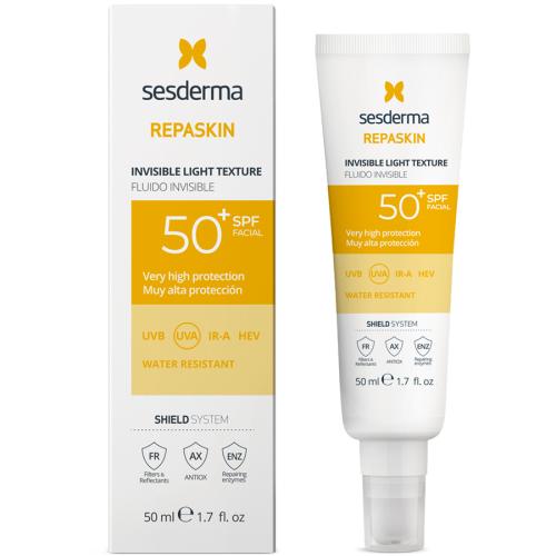 Сесдерма Сверхлегкое солнцезащитное средство для лица SPF50, 50 мл (Sesderma, Repaskin)
