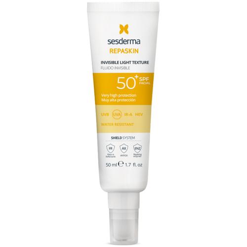 Сесдерма Сверхлегкое солнцезащитное средство для лица SPF50, 50 мл (Sesderma, Repaskin), фото-2