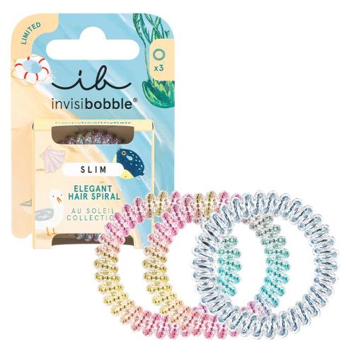 Инвизибабл Набор резинок-браслетов для волос Au Soleil Vibrant Vacation (Invisibobble, Slim)