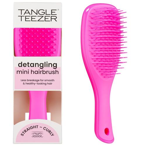 Тангл Тизер Расческа для прямых и волнистых волос Mini Runway Pink (Tangle Teezer, The Ultimate Detangler)