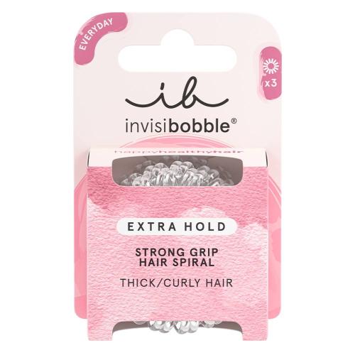 Инвизибабл Набор резинок-браслетов для густых волос Crystal Clear (Invisibobble, Extra Hold), фото-3