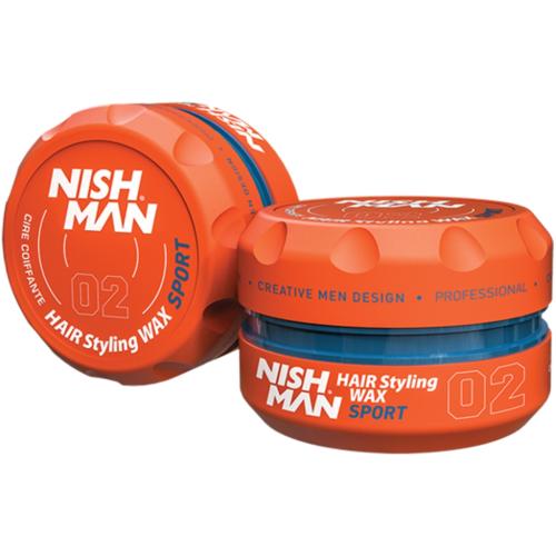 Нишмэн Воск для волос 02 Sport c ароматом тропических фруктов, 150 мл (Nishman, Hair)