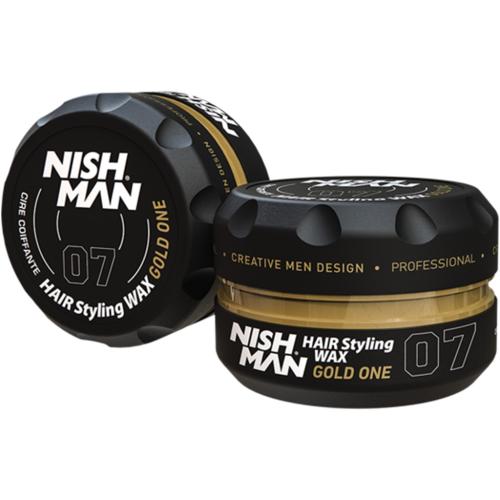 Нишмэн Воск для волос 07 Gold One с ароматом парфюма One Million, 100 мл (Nishman, Hair, Styling)