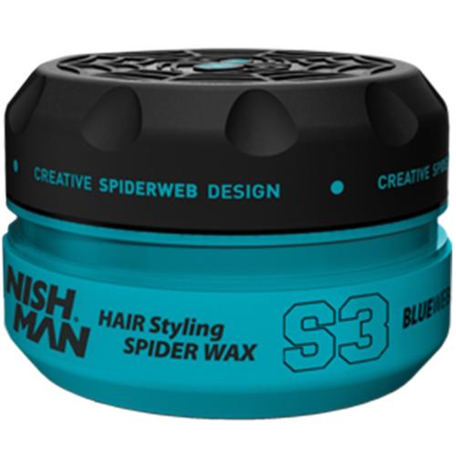 Нишмэн Воск-паутинка для волос S3 Blue Web, 100 мл (Nishman, Hair, Styling)