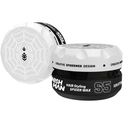 Нишмэн Воск-паутинка для волос S5 Keratin, 150 мл (Nishman, Hair, Styling)