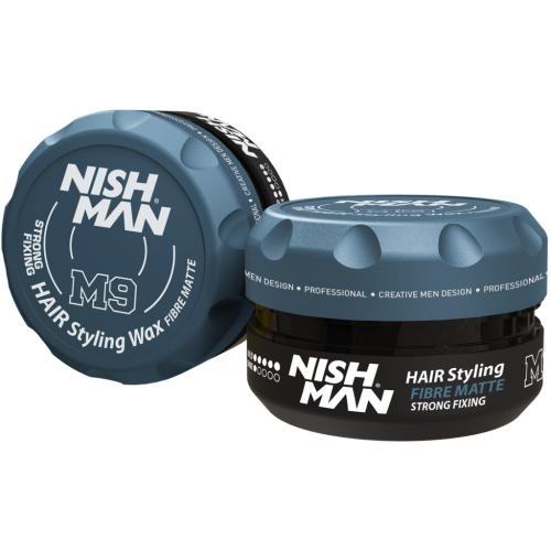 Нишмэн Матовый воск для волос сильной фиксации M9 Strong Fixing, 100 мл (Nishman, Hair, Styling)