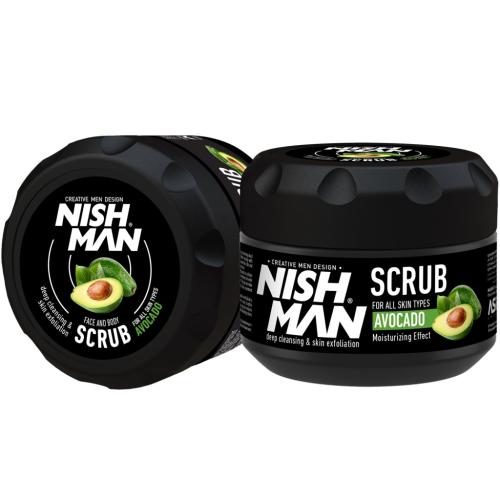 Нишмэн Скраб для лица и тела «Авокадо», 300 мл (Nishman, Skin Care)