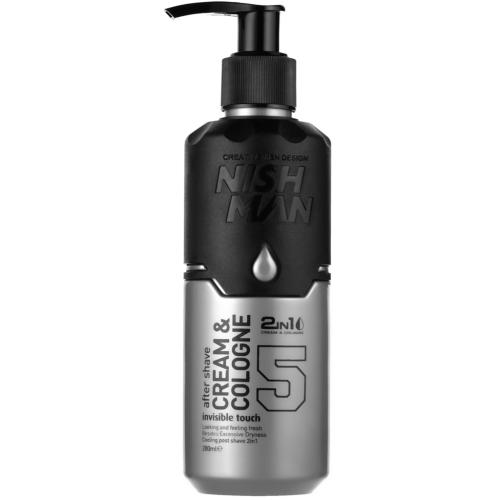 Нишмэн Крем-одеколон после бритья 2в1 Invisible Touch, 200 мл (Nishman, Shaving & Care)