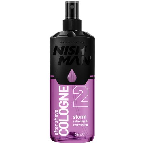 Нишмэн Одеколон после бритья 2 Storm, 100 мл (Nishman, Shaving & Care)