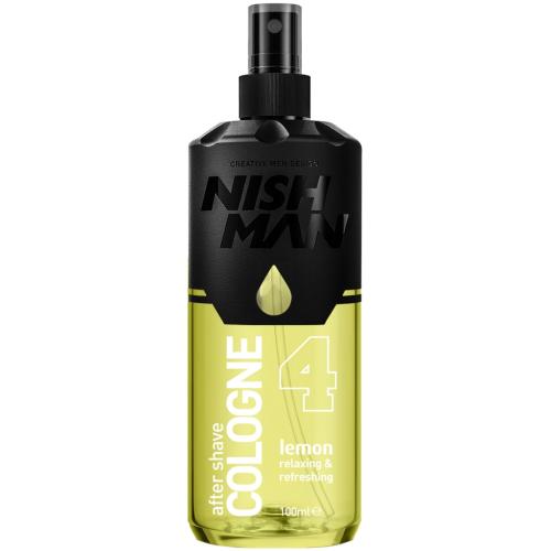 Нишмэн Одеколон после бритья 4 Lemon, 100 мл (Nishman, Shaving & Care)