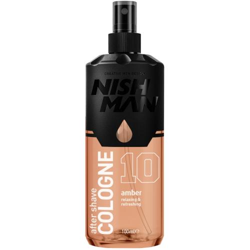 Нишмэн Одеколон после бритья 10 Amber, 100 мл (Nishman, Shaving & Care)