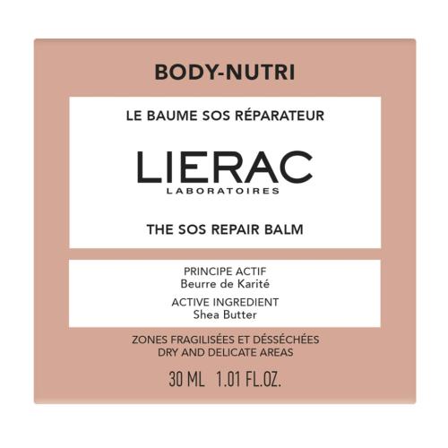 Лиерак Восстанавливающий SOS бальзам для лица и тела, 30 мл (Lierac, Body-Nutri), фото-3