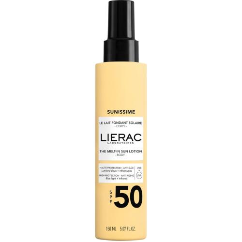 Лиерак Солнцезащитный лосьон для тела SPF50, 150 мл (Lierac, Sunissime)
